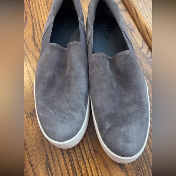 Vince platform suede shoe - Picture 2 of 5